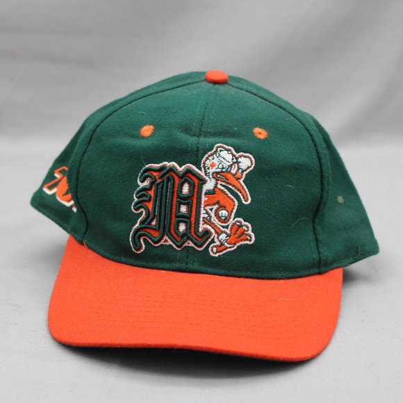 Miamin Hurricanes Hat (VTG) - Thick Graphics by TOP - Adult Fitted 7 3/8 - Picture 3 of 9